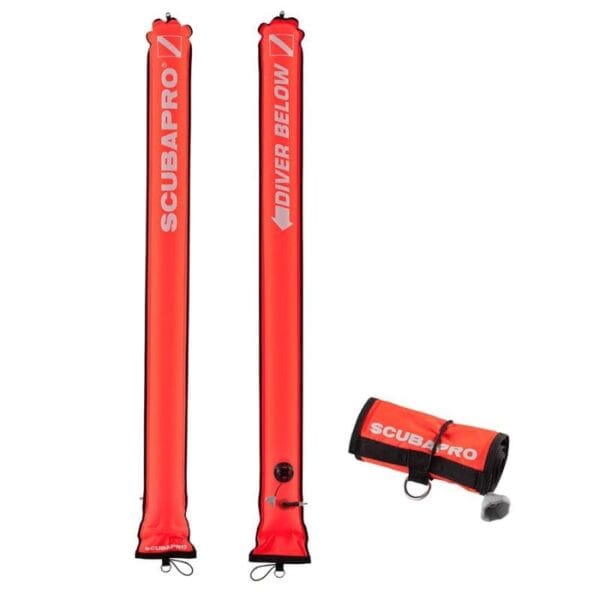 Boya chorizo Scubapro triple sistema de inflado