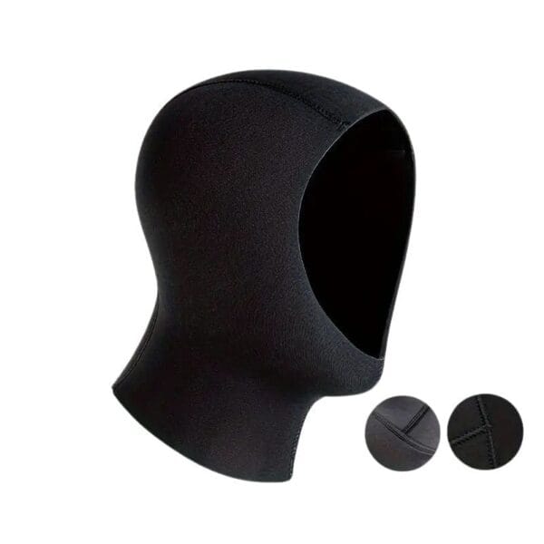 Capucha cuello de neopreno de 3 mm